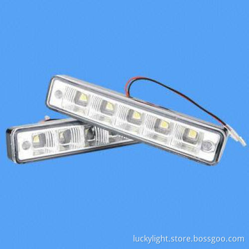 LED Daytime Running Lights, Fuel Saving, 200lm Luminous Flux, High-power